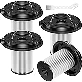 3789X 3789U Replacement Filter for Bissell CleanView XR 200W/ XR Pet 300W | for Bissell CleanView Powerlifter Turbo Lightweight Stick Cordless Vacuum Cleaner 3797V 3797W 3789 3797, 4 Pack XR Filter