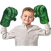 Superhero Gloves Cosplay, Costumes Gloves, Boxing Gloves,Superhero Toys Big Soft Plush Gloves Pair for Boys, Birthday,Gift