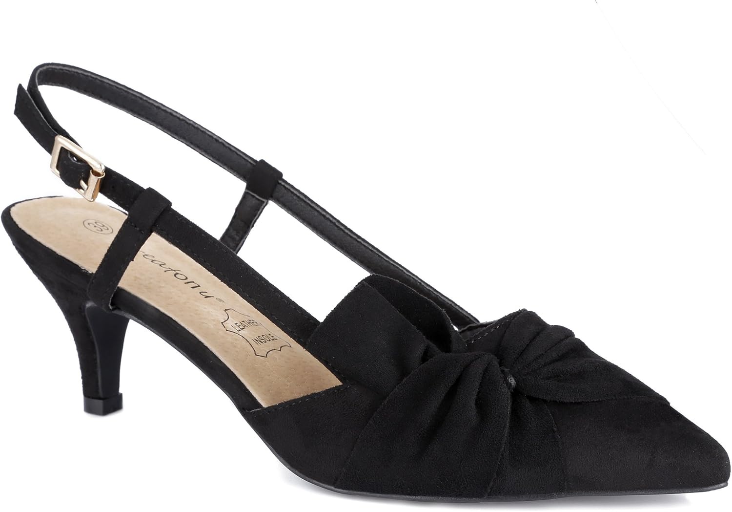 Comfortable kitten heel shoes Clearance