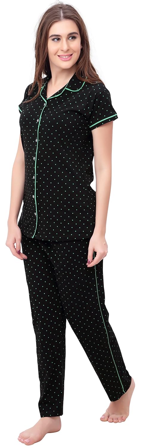 sweetnight women's cotton night suit