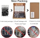 FandWay 720Pcs Bolts Nuts Set M3 M4 M5 M6 Button Head Screws 10.9 ISO 7380 view 6