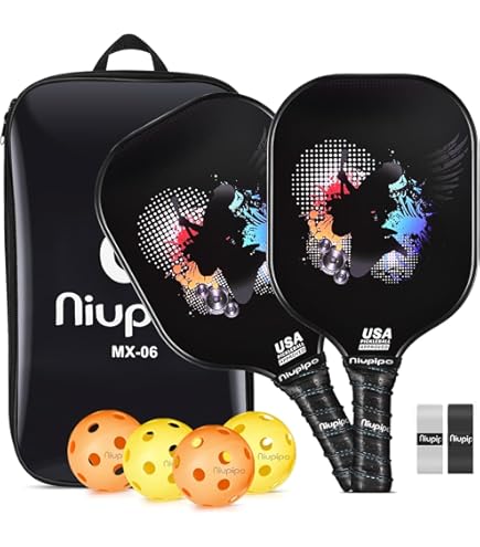 Niupipo Elongated Pickleball Paddle, Voyager Pro, Usapa