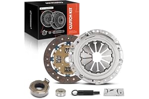 A-Premium Transmission Clutch Kit Set Compatible with Suzuki Samurai 1985-1995, Sidekick 1989, SJ413 1985, 1.3L, Replace# L04104