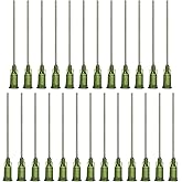 PATIKIL Blunt Tip Dispensing Needles 2 Inch, 25 Pcs 14G Industrial Liquid Dispenser Needle with Lure Lock for Refilling Liquid Inks Adhesive Glue