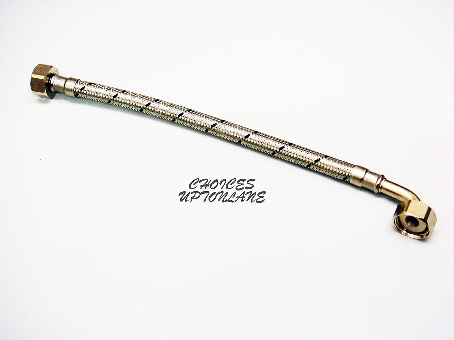 Flexible TAP Connector 1/2" BSP X 1/2" BSP Elbow Lengths (300MM500MM) (Flexi Size= 500MM