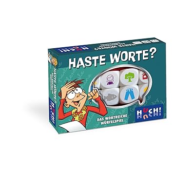 HUCH! Haste Worte das wortreiche Würfelspiel, bunt