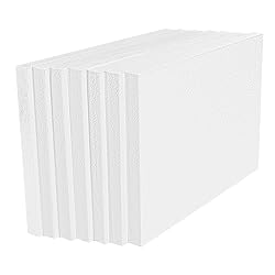 AMZQNART Craft Foam Blocks, 1 in Thick 17x11" EPS