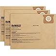 3 Pack DEWALT Dust Bag DXVA19-4102, for 12-16 Gallon Wet/Dry Vacuum, Filter Bag Compatible with DXV12P DXV14P DXV16P DXV16PA 