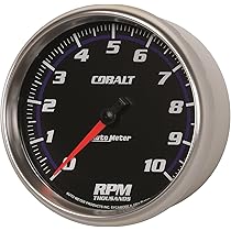 Amazon Com Auto Meter 6298 Cobalt 5 10000 Rpm In Dash Tachometer Automotive Amazon Com Auto Meter 6298 Cobalt 5 10000 Rpm In Dash Tachometer Automotive