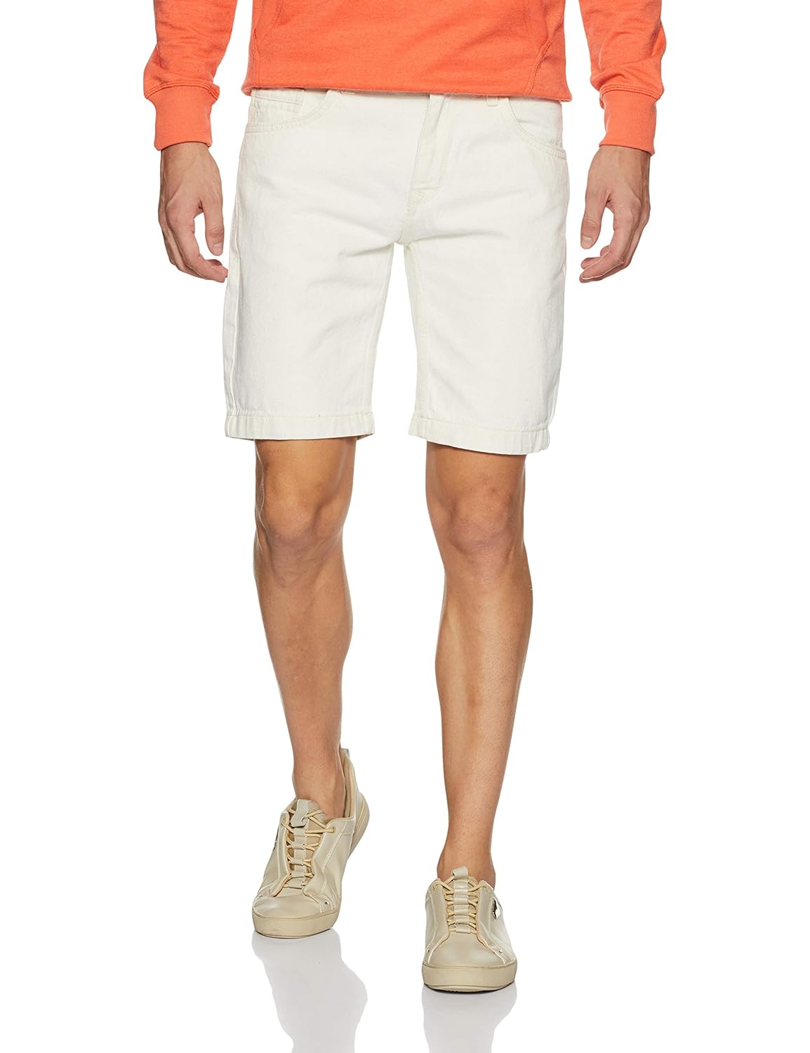 Buy Diverse Men's Chino Shorts Slim Cotton at Amazon.in