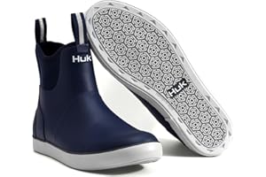 HUK Men's Rogue Wave High-performance Fishing Deck Rain Boots
