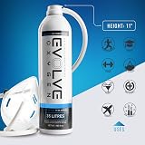 EVOLVE 35 Litre Pure Oxygen Canister with Mask Tube UK Made view 3