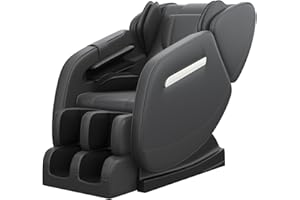 SMAGREHO Massage Chair Full Body, 2024 Massage Chair with 8 Fixed Shiatsu Massage Rollers, Zero Gravity Mode, Heater, Bluetooth, Foot Massage, Black