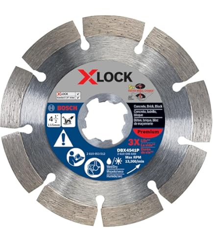 Bosch Professional 1x Expert Diamond Metal Wheel X-Lock Cutting