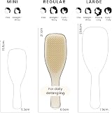 Tangle Teezer Ultimate Detangler Hairbrush Champagne Gold Chrome Finish view 3