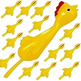 Zddaoole Slingshot Chicken Finger Toys Party Favor Packs,Flicking Rubber Chickens Flying Chicken Gag Toys for Prizes Novelty Exchange Gifts (50PCS)