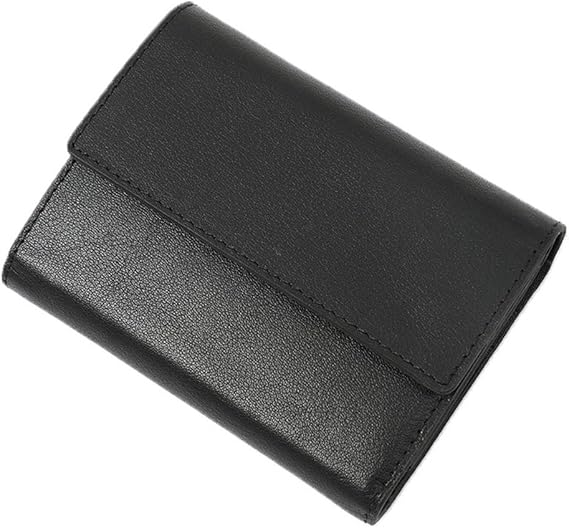 Amazon Co Jp シルバーバレットセレクト Sb Select メンズ 牛革 かわ 三つ折り ミニ財布 サイフ 小銭入れ 小物 雑貨 Free フリーサイズ Blk ブラック 服 ファッション小物