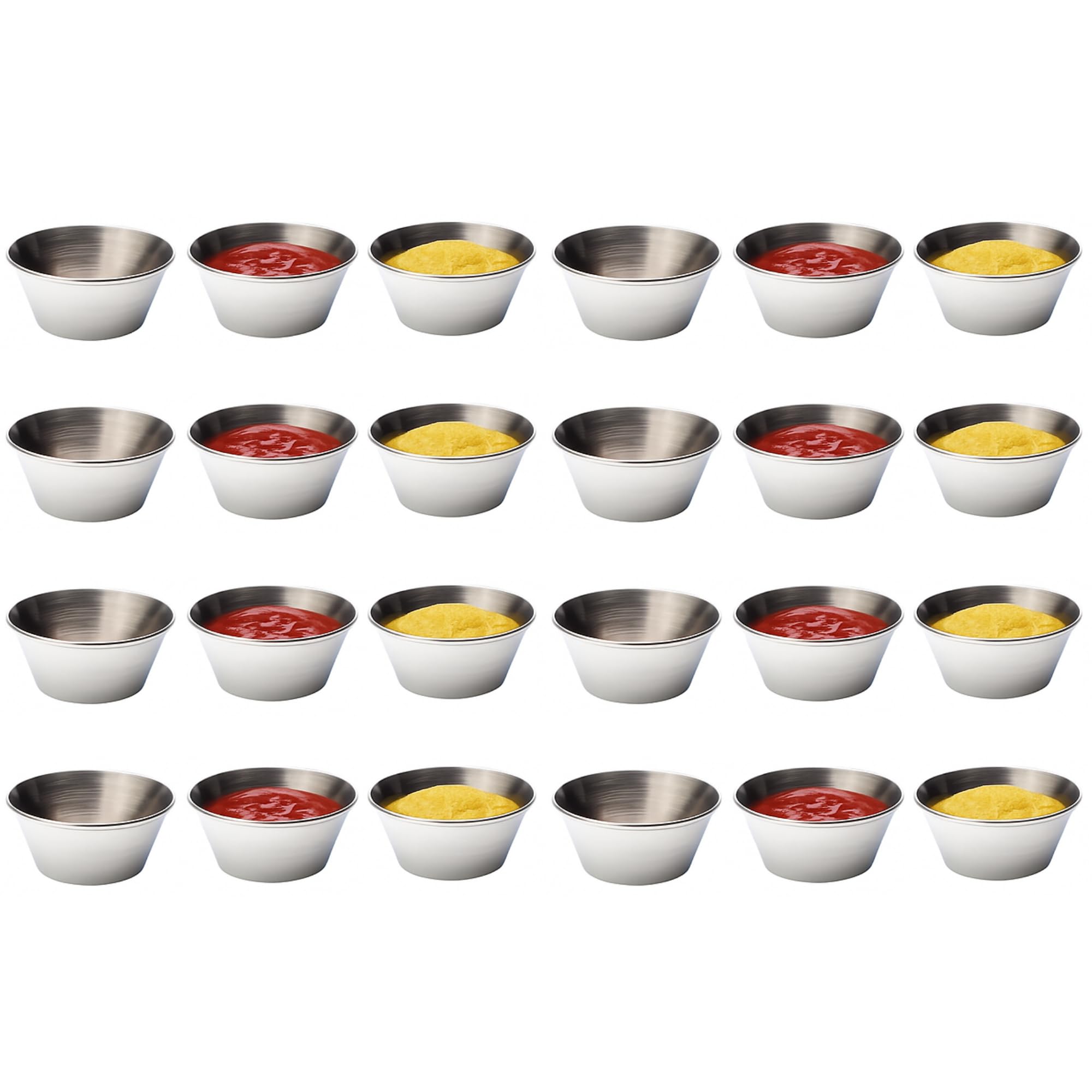 Utopia Stainless Steel Ramekin 1.5oz/45ml, Case of 24