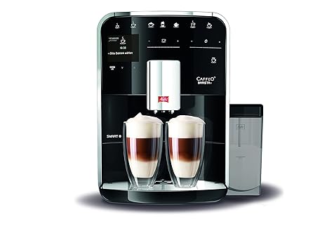 Melitta Caffeo Barista TS Smart F850-102, Kaffeevollautomat mit Milchbehälter, Smartphone-Steuerung mit Connect App, One Touc