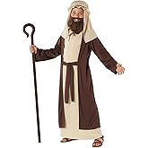 Morph Saint Joseph Costume For Kids, Biblical Costume For Boys, Bible Dress Up Outfit, Religious Role Play