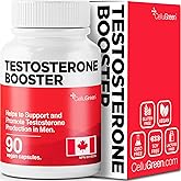 Testosterone Booster for Men, Tribulus Terrestris, Horny Goat Weed, DIM, Tongkat Ali, Maca, Velvet Bean, Panax Ginseng, Siber