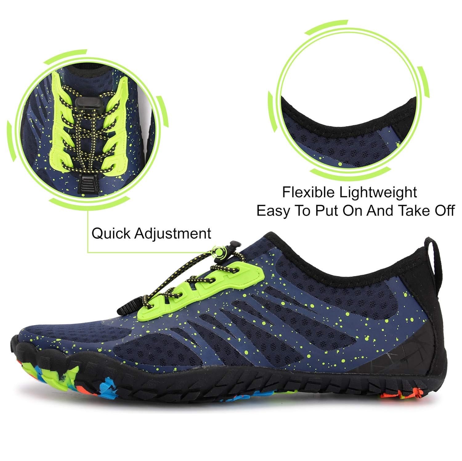 mens barefoot water shoes