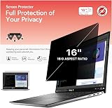 BERSEM 16 inch Laptop Privacy Screen Filter 16:9 Anti Spy Anti Glare Anti view 1