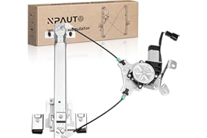 NPAUTO Rear Right Passenger Side Power Window Regulator with Motor fit for 07-14 Chevy Tahoe, GMC Yukon, Cadillac Escalade 2007 2008 2009 2010 2011 2012 2013 2014, 741-391