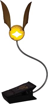 Paladone Golden Snitch Reading Light Official Harry Potter Clip Lamp view 3