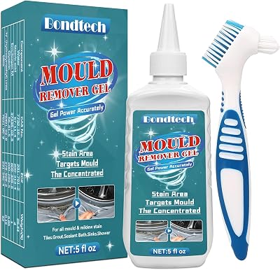 Bondtech Mould Remover Gel 5 fl oz for Black Mold & Mildew Cleaning