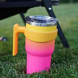Konokyo 40 oz Tumbler with Handle and 2 Straw 2