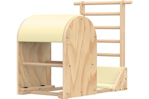 GDMSTIH Pilates Barrel, Pilates Spine Corrector is Designed for People who Work in Offices, Pilates Arc Corrects Posture, Relaxes, Stretches, and Stretches to Make The Spine Soft and Supple- Sturdy Solid