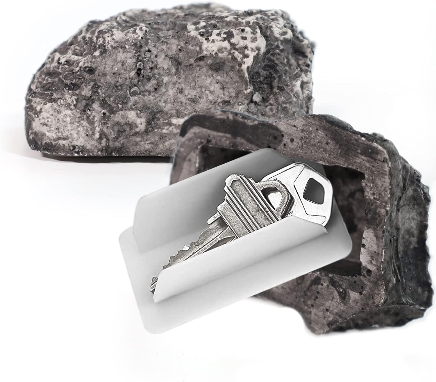 Hardscaping Materials - WYZworks - Hide-a-Key Realistic Looking Rock/Stone Key Safe Holder - Size 3.5