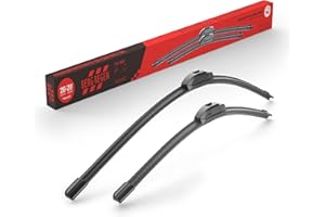 BERG REGEN OEM Quality Performance Premium windshield wiper blades 24 and 19,All-Season Auto Replacement Wiper Blades,Fit Chevrolet Malibu 2015-2013,Honda Civic 2005-2002,Toyota Camry 2006-2002 +More Cars