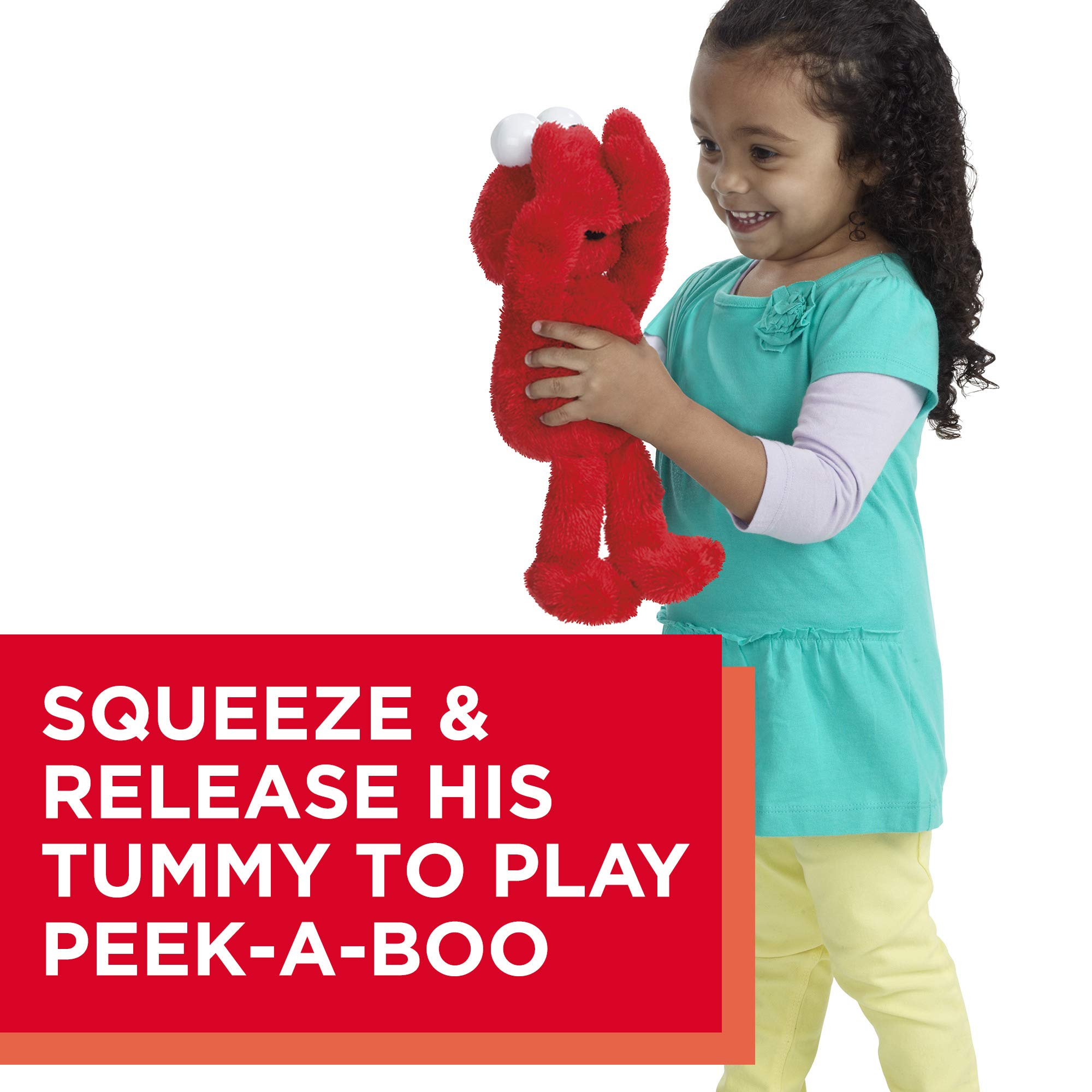 Sesame Street My PeekABoo Elmo Plush Doll Interactive Elmo Toy That