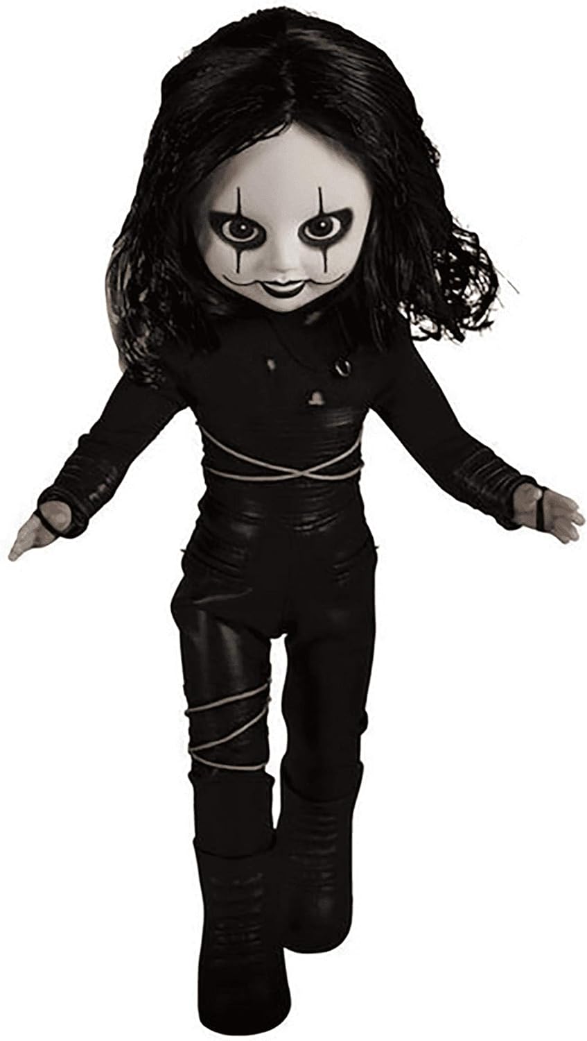 Mezco 696198996111 Living Dead Dolls Presents The Crow - The Crow (11 cm x 27 cm), Black, 10 inches