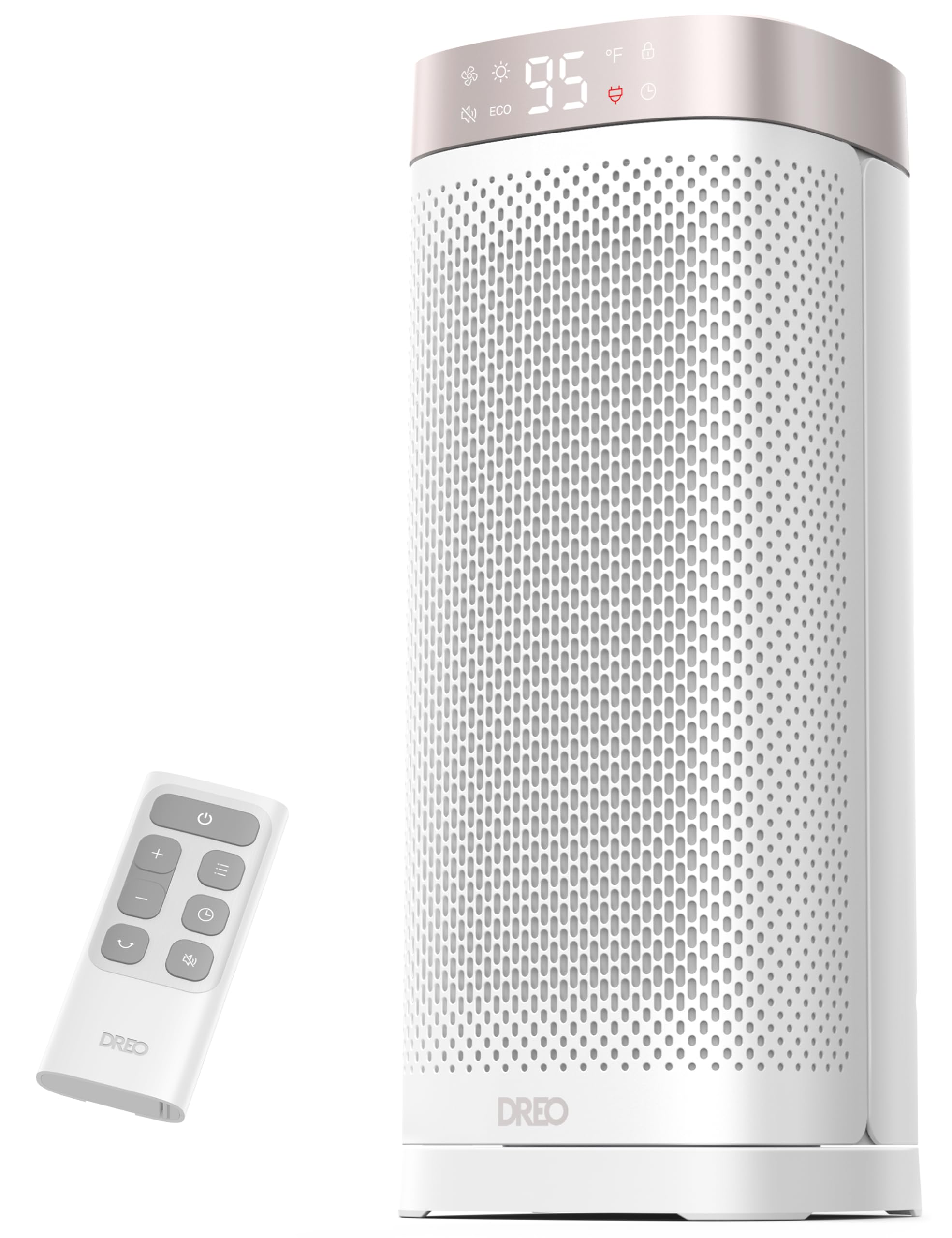 Photo 1 of Dreo Space Heaters for Indoor Use, 1500W Fast Heating Portable Heaters with Remote, Large PTC Ceramic Electric for Bedroom, 12H Timer, 70° Oscillation, Overheat Protection, Safety Heat for Home Office