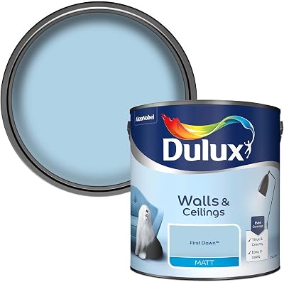 Dulux Matt Emulsion Paint For Walls And Ceilings First Dawn 2.5L