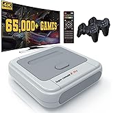 Kinhank Retro Game Console 256GB, Super Console X PRO Built-in 65,000+ Games, Video Game Console for 4K TV HD/AV Output, Wireless 2.4G Controllers (256G)