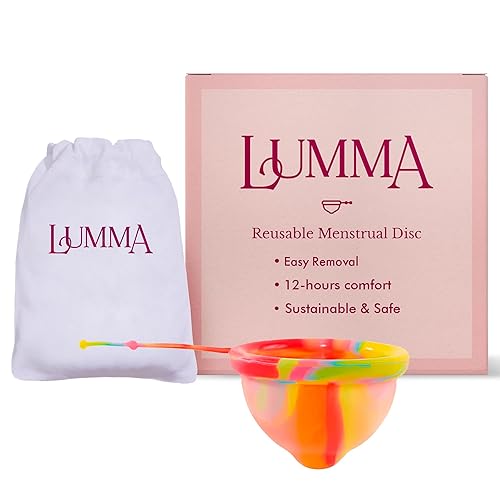 LUMMA Menstrual Disc | Includes Carrying Pouch and Silicone String for ...