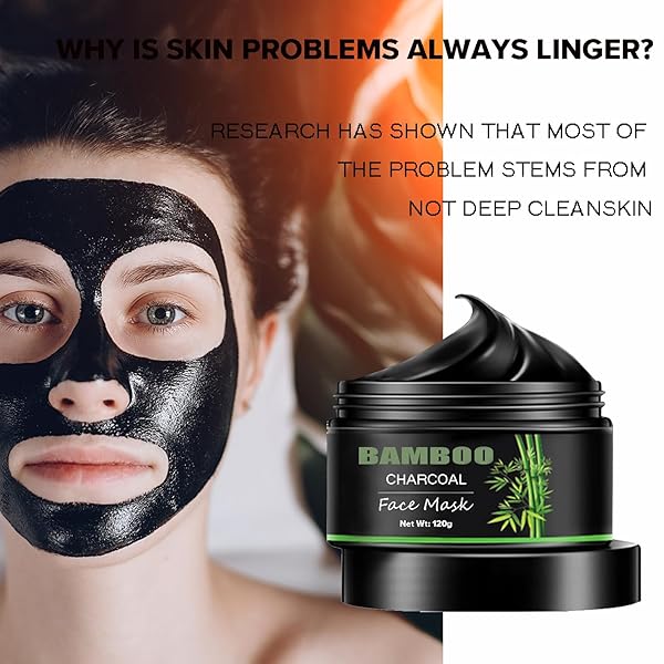 GHFCZOO BLACKHEAD PEEL-OFF REMOVER FACE MASK – DEEP CLEANSING & PORE PURIFYING FOR ALL SKIN TYPES (120G)