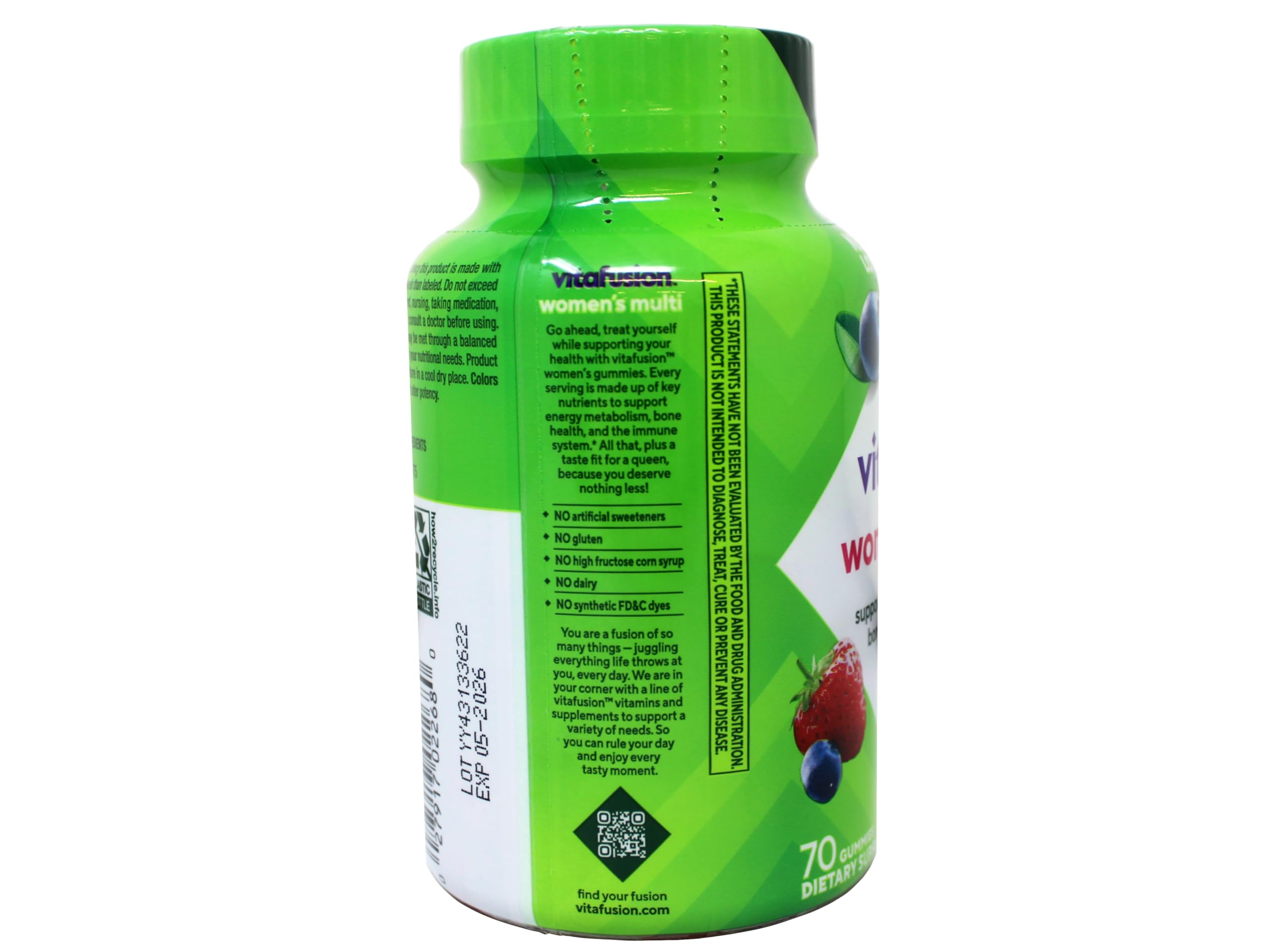 Vitafusion Women's Gummy Vitamins, 70 ct