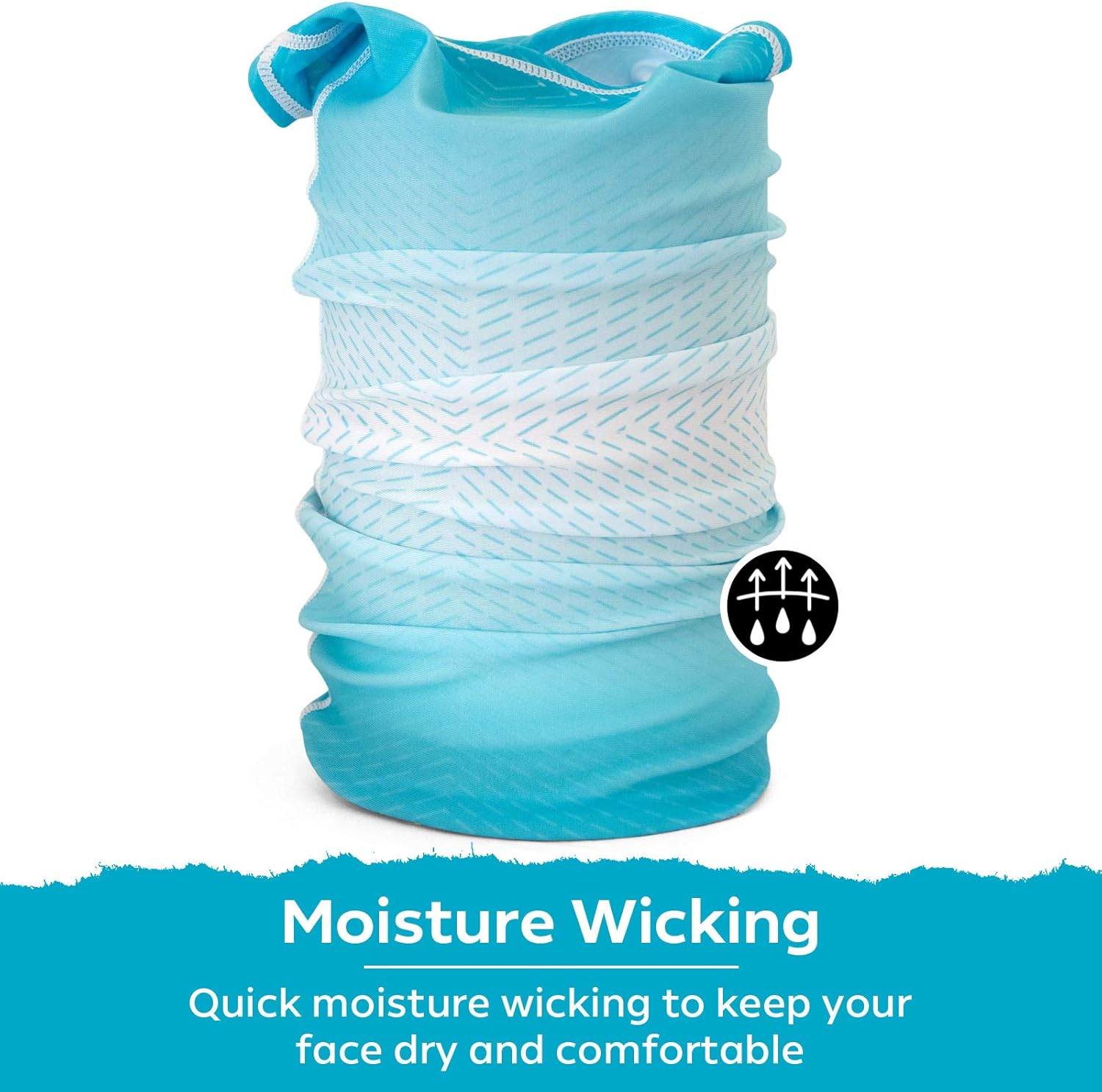 WindRider UPF 50+ Neck Gaiter, Face mask Sun Protection for Fishing, Biking, etc: Clothing