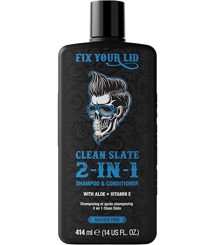Amazon.com: Fix Your Lid Clean Slate 2-in-1 Shampoo & Conditioner