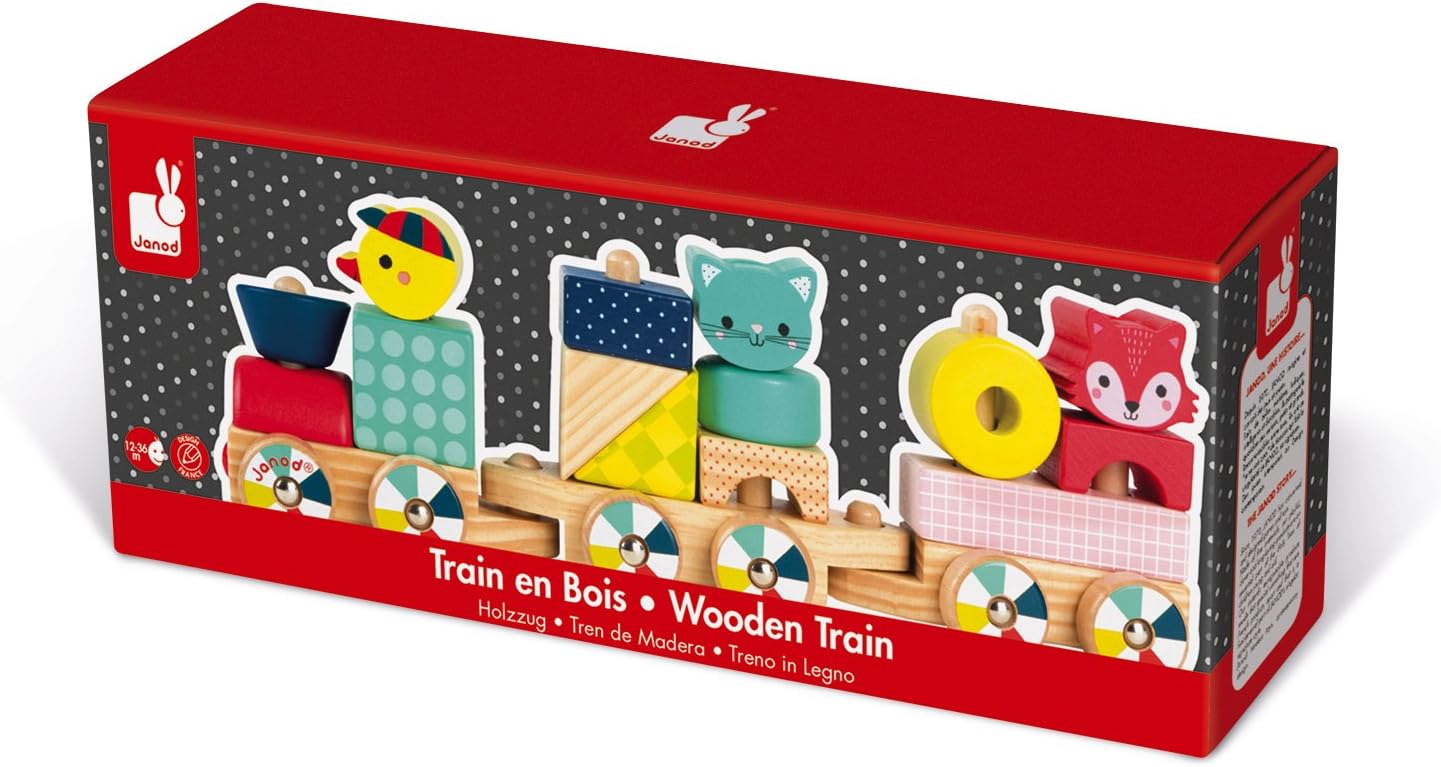 janod wooden train