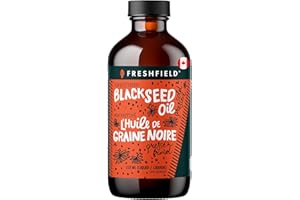 Freshfield Black Seed Oil, Premium Cold Pressed (Black Cumin Seed Oil, Nigella Sativa), Up to 3X The Thymoquinone, Ultra Stre