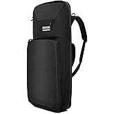 DAREKUKU 30” Rifle Bag Gun Backpack SBR Tactical Firearm Soft Case with Compartment, MOLLE Panel, Hideable Backpack Straps, Perfect Bug Out Truck Bag for Hunting and Shooting