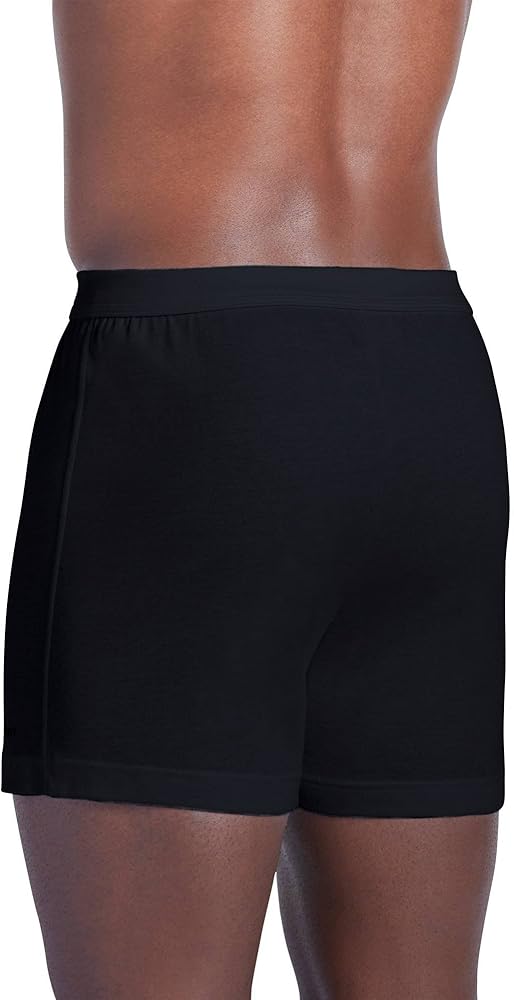 jockey seamless waistband knit boxer