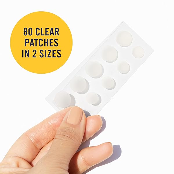 PANOXYL PM OVERNIGHT SPOT PATCHES, ADVANCED HYDROCOLLOID HEALING TECHNOLOGY, FRAGRANCE FREE, 80 COUNT