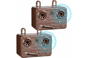coprisin Dog Barking Control Devices, 2 Pack Auto Anti Barking Devices with 4 Modes, 50ft Bark Box Dog Bark Deterrent Devices for Indoor/Outdoor Dogs, Effective Stop Dog from Barking